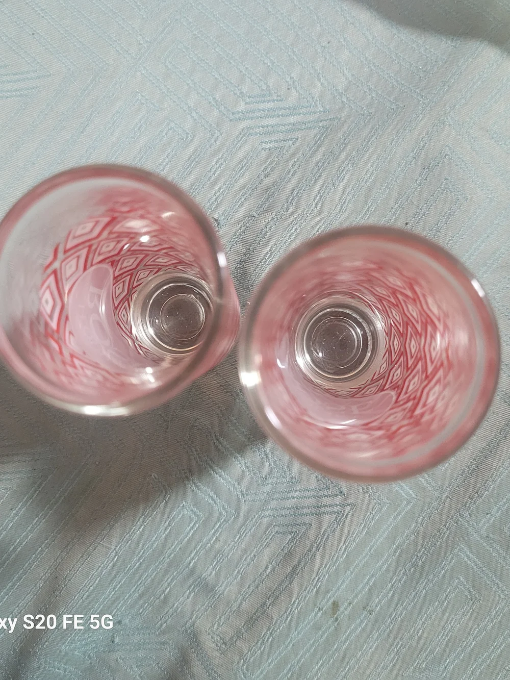 Tequila Rose Red Branded Shot Glasses - Set of 2